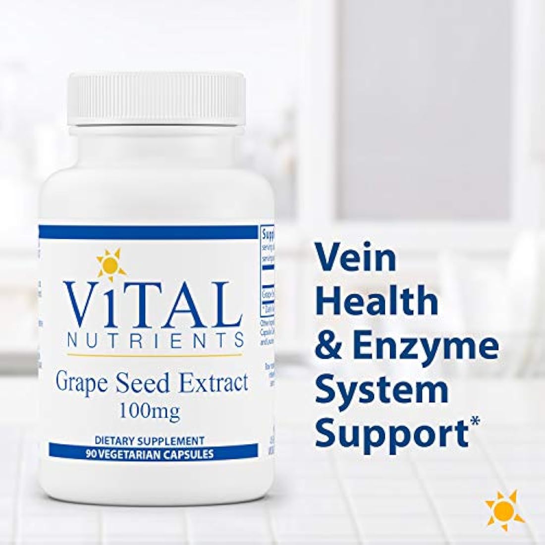 Nutrientes vitales – Extracto de semilla de uva 100 mg