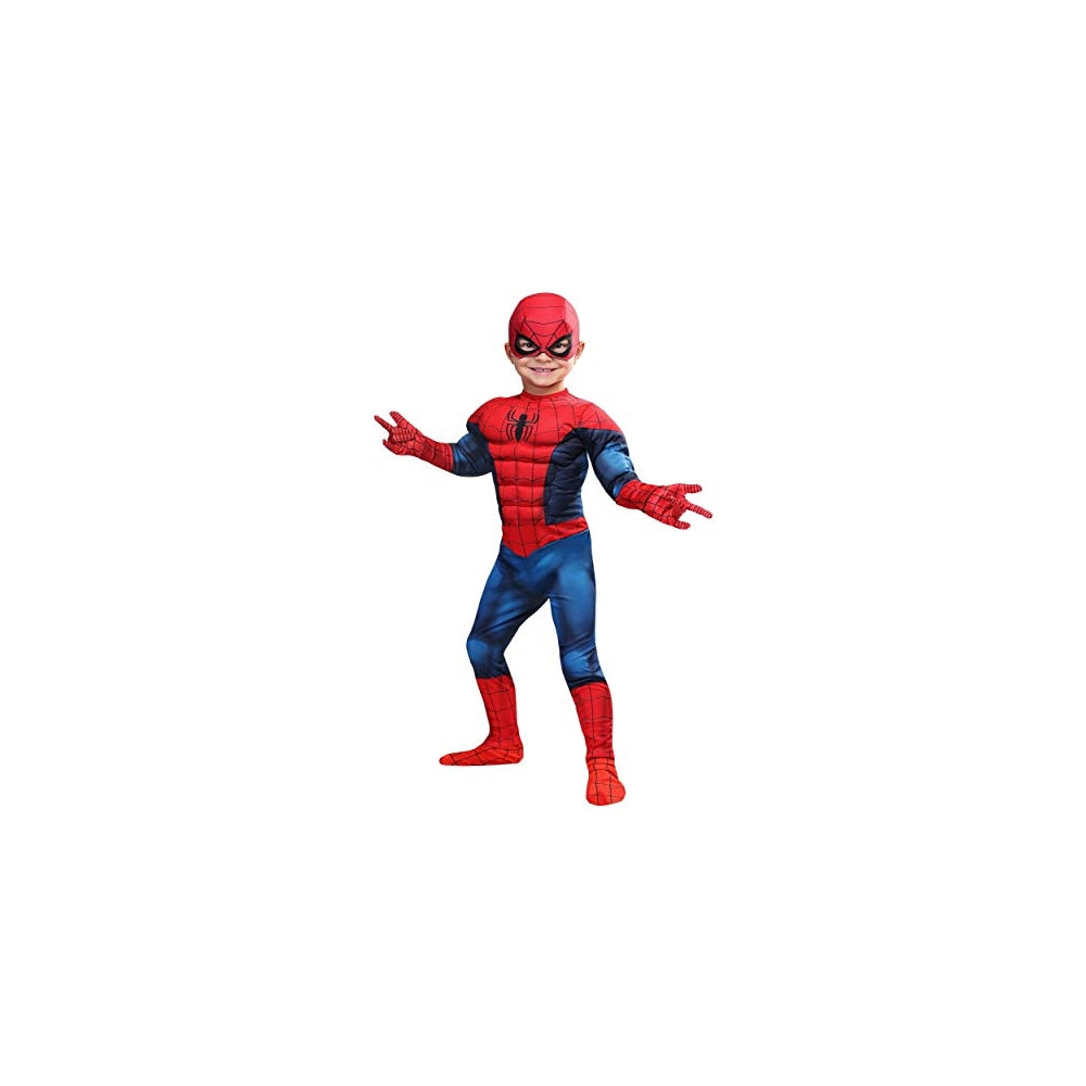 Dizfras Marvel Spider-Man - Disfraz infantil 12/18 meses