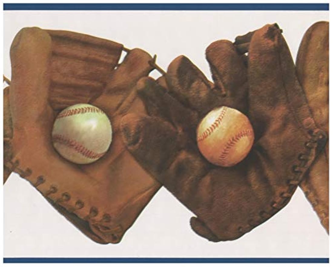 Cenefa de papel pintado diseño Retro rollo (15 'x 8.5)