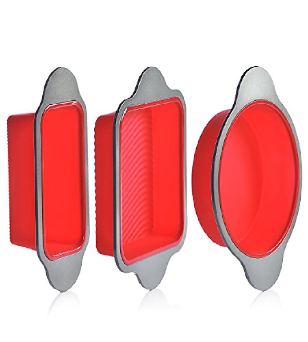 Juego de 3 piezas de silicona antiadherente