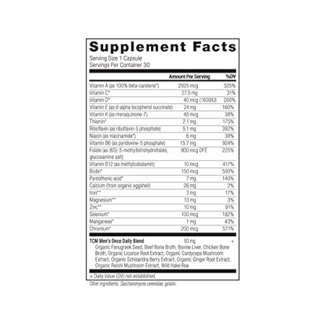 Ancient Nutrition - 30 Cápsulas de Multi Vitamina