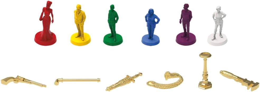 Juego Cluedo para Niños, Aventura Familiar, 2-6 Jugadores