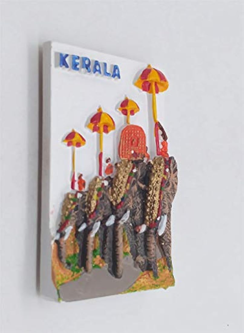 Imán para nevera, decoración de hogar Kerala India