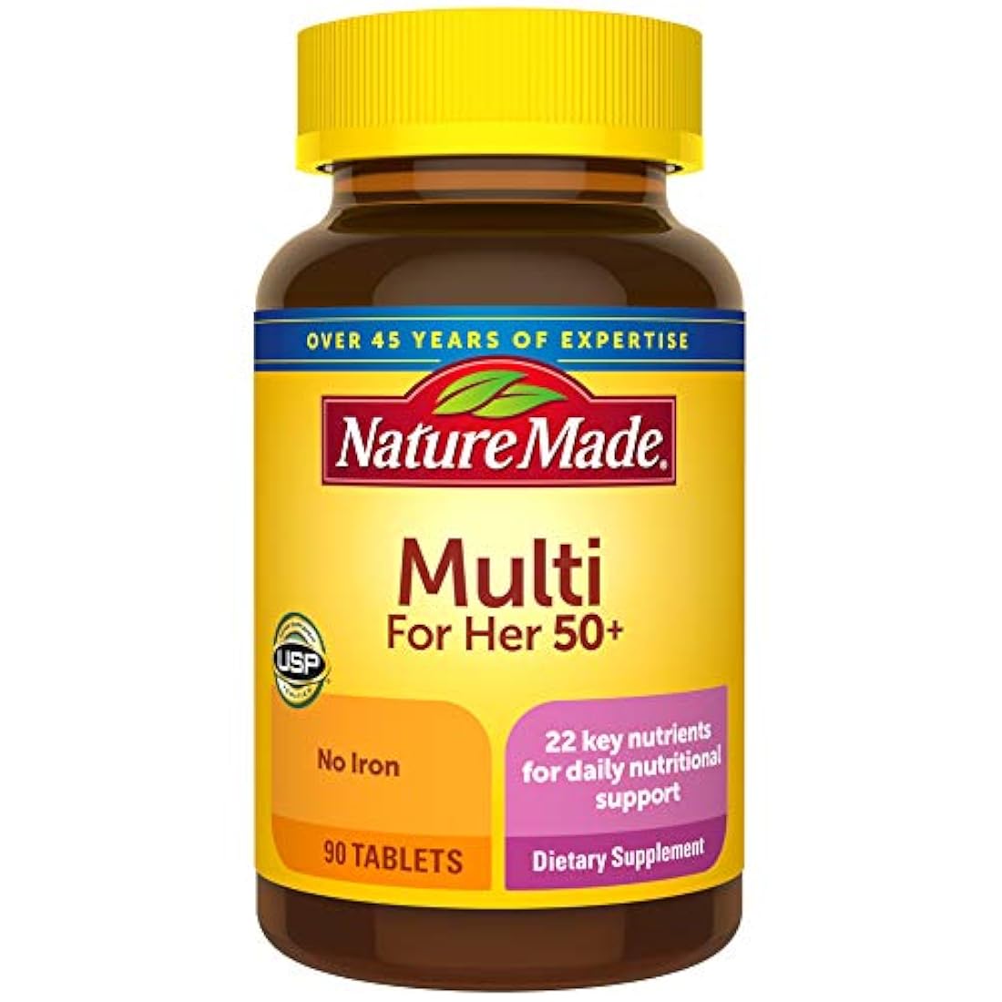 Nature Made Multivitamínico 50 tabletas con vitamina D