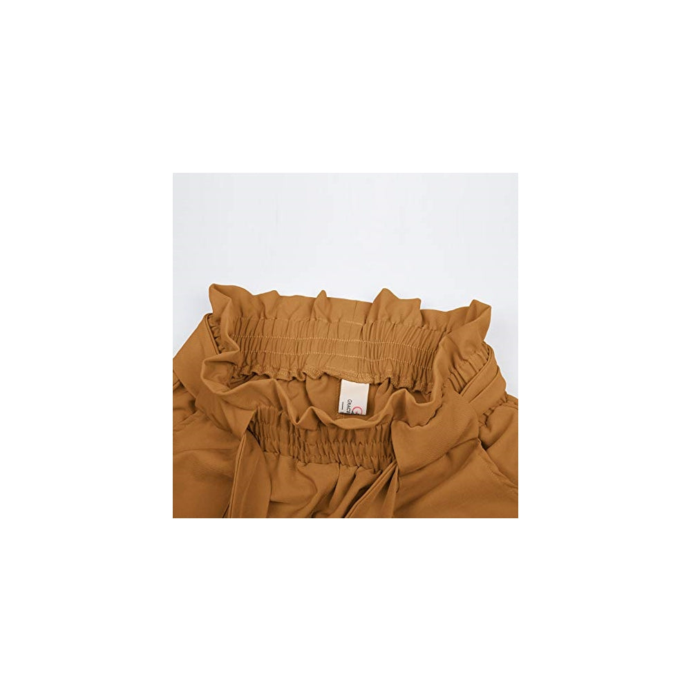 Pantalones de mujer con bolsillos, cintura alta Talla XS