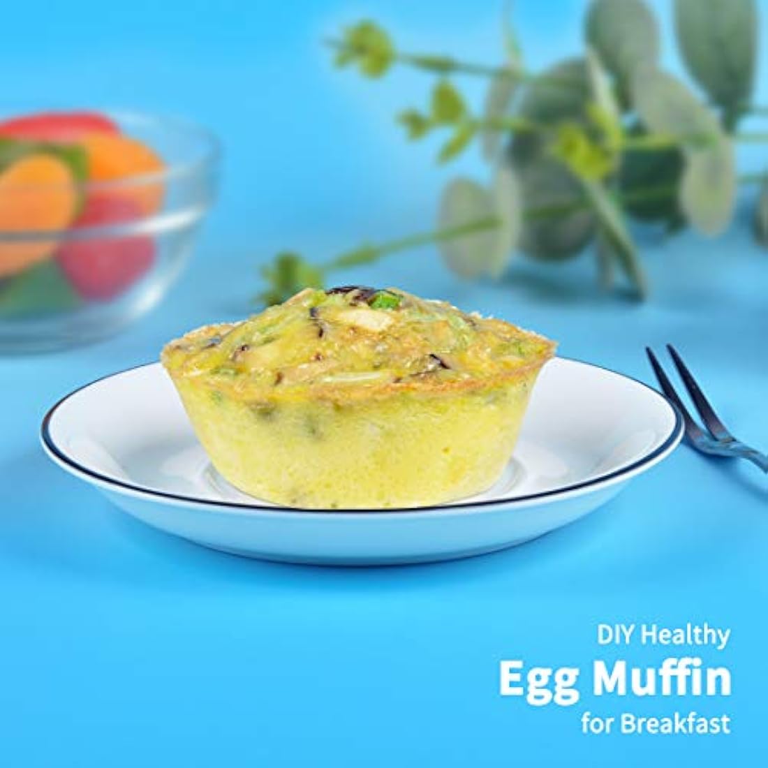 Molde de silicona antiadherente para 12 magdalenas