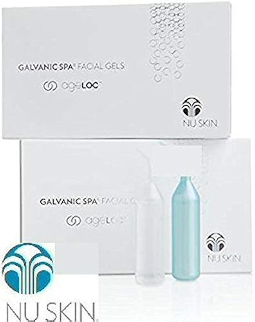 Geles galvánicos faciales para spa ageLOC de Nuskin