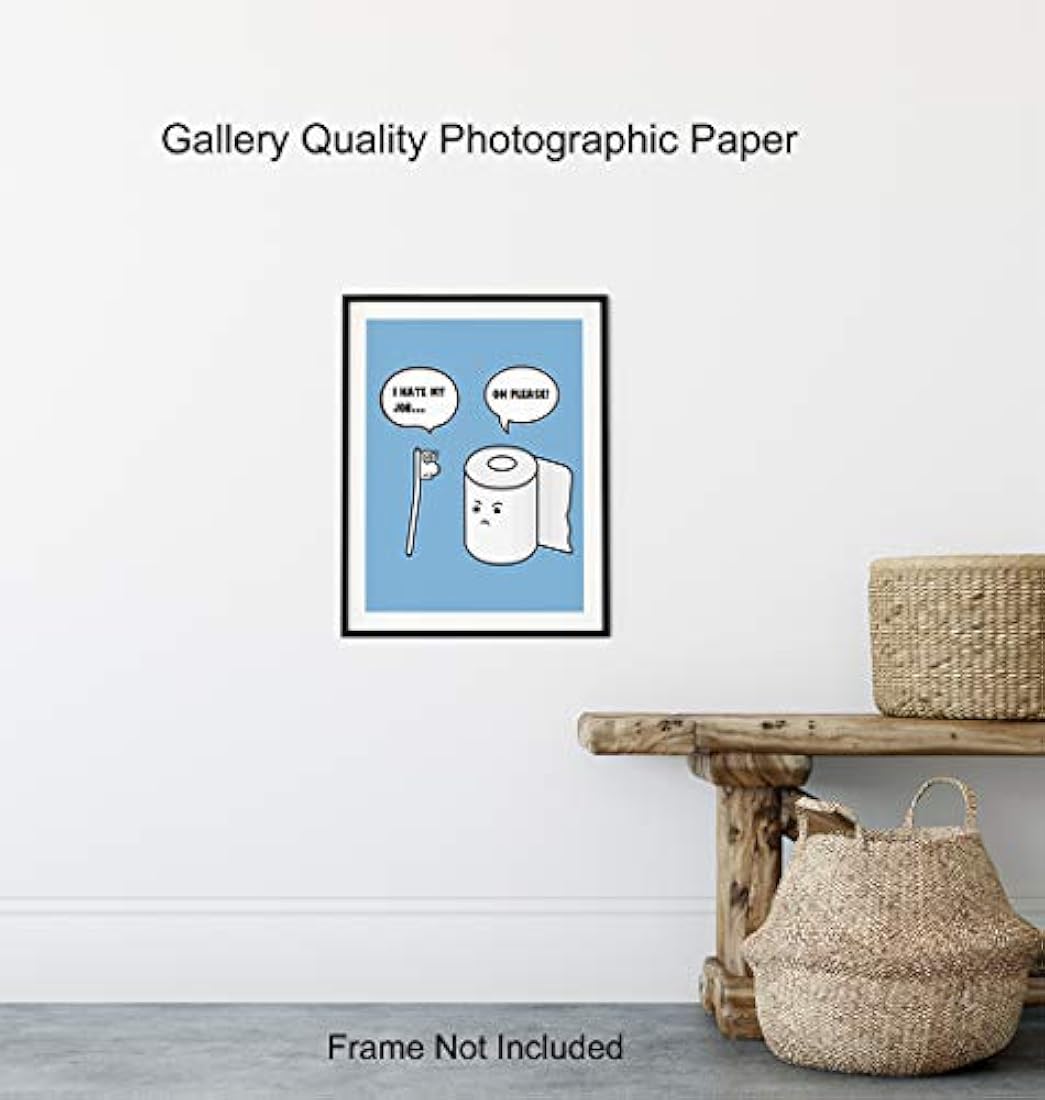 Impresión divertida de la decoración del arte de la pared