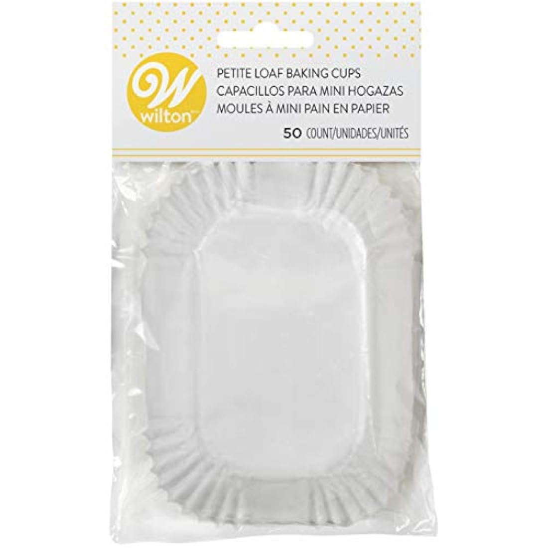 Wilton Petite Capacillos de papel para hornear, blanco