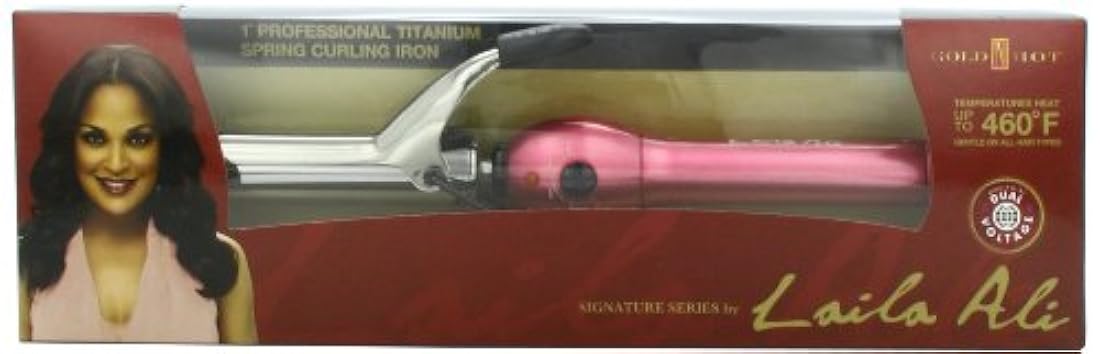 Plancha rizada Oro 'n' Hot Signature Laila Ali Titanio