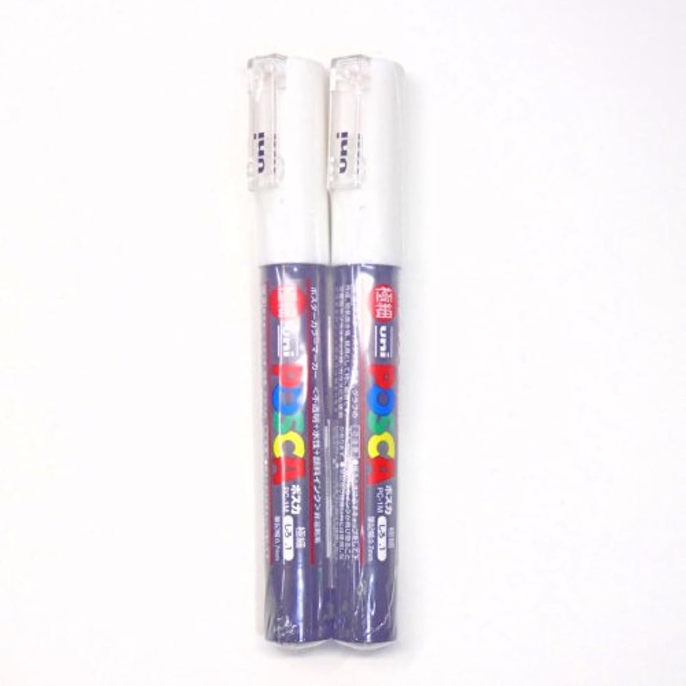 2 bolígrafos por unidades, color blanco