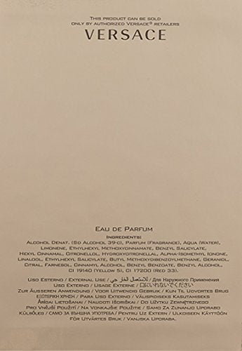 VERSACE perfume para dama 1.7 onzas