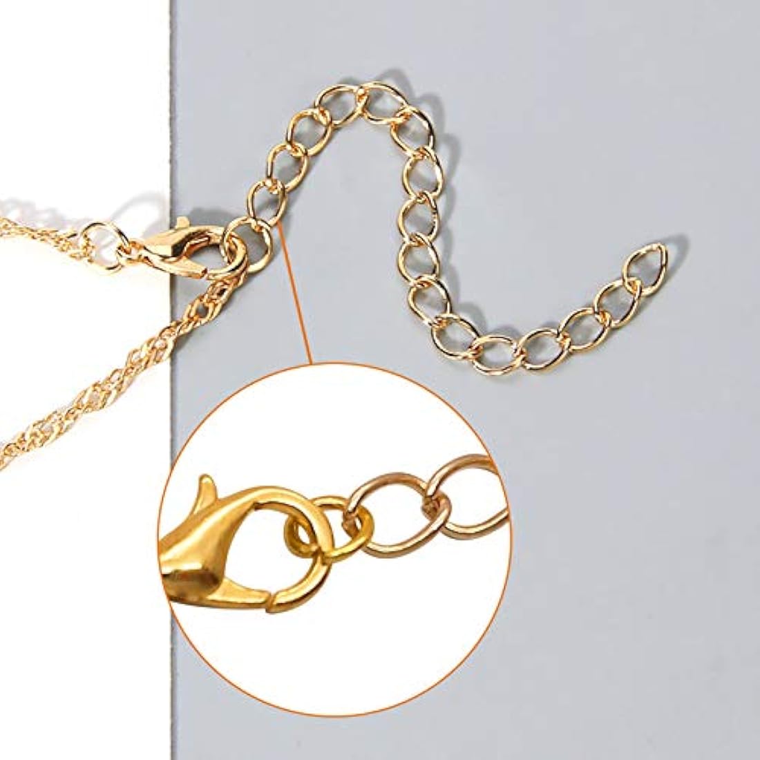 Extensor de cadena de 250 piezas para hacer joyas