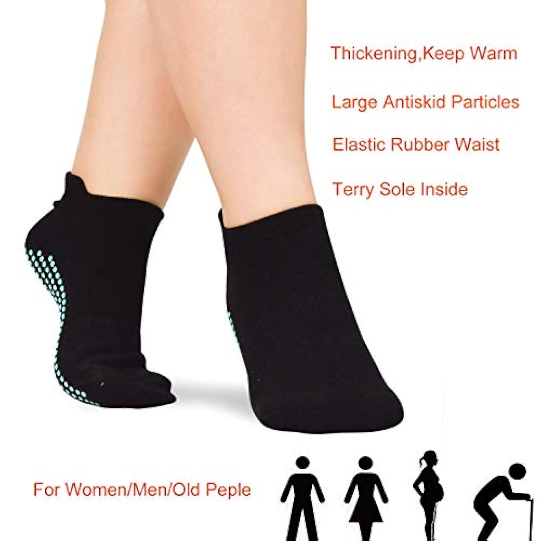 Calcetines antideslizantes para yoga