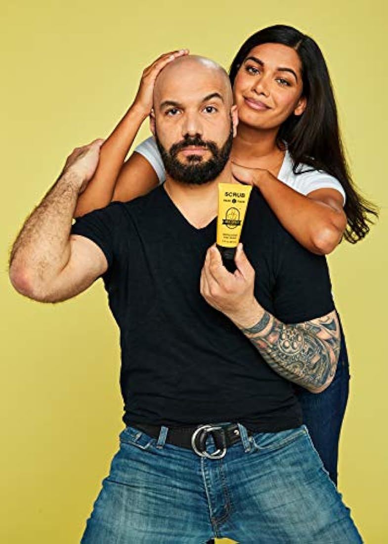 Abeja calvo exfoliante para cabeza y cara, 3 onzas líquidas