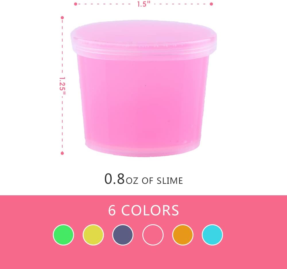 Slime Brillante en la Oscuridad, Kit de Fiesta y Regalos