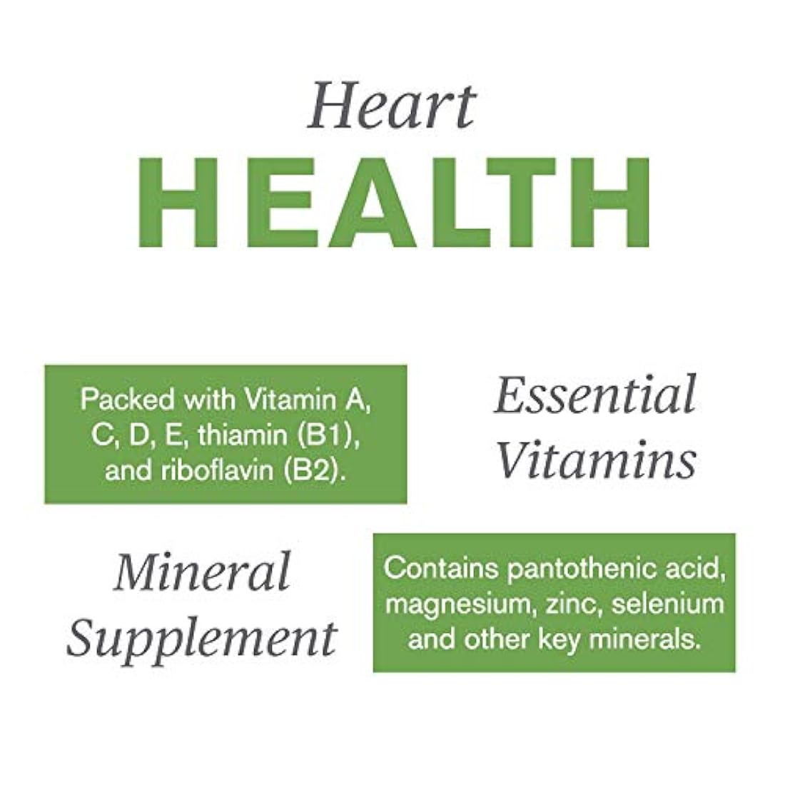 Suplemento mineral de 120 unidades