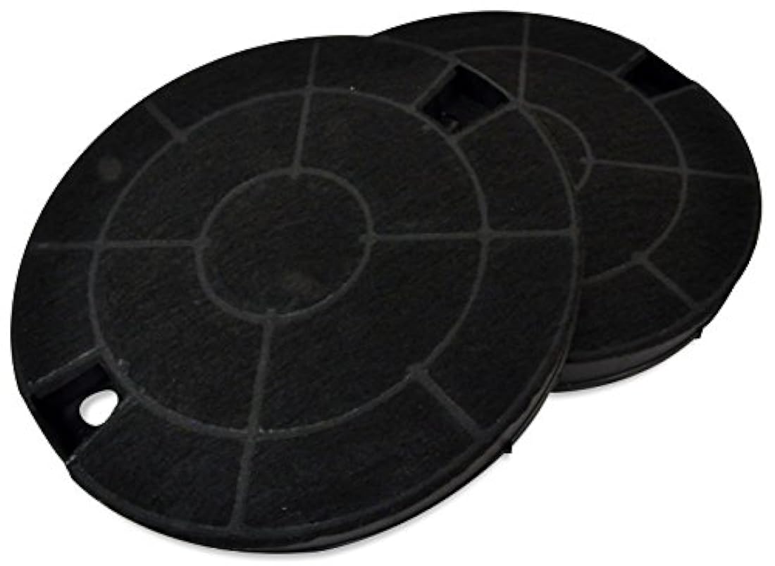 Gama Campana Sustitución Filtro de carbón (Pack de 2)