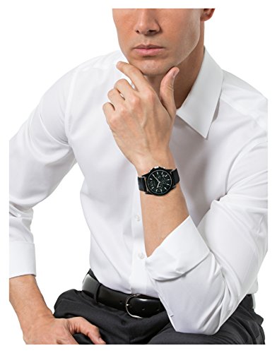 Reloj de silicona negro para hombre
