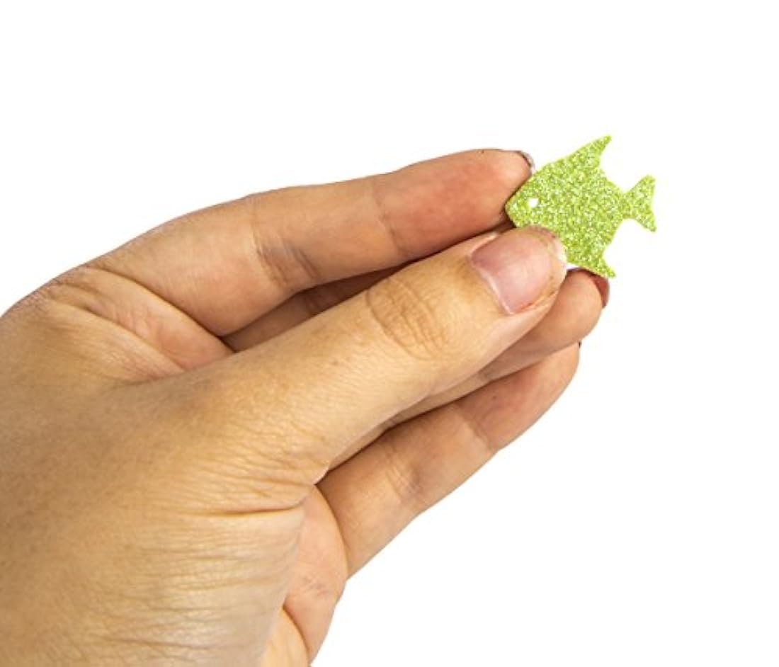 Pegatinas Creative Hands Glitter los peces y delfines Craft