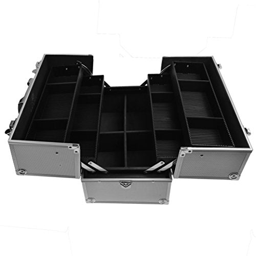 Estuche de tren de maquillaje con correa para el hombro