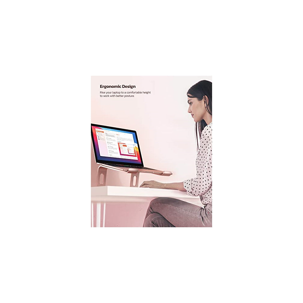 Bases o Soporte ergonómico de aluminio para laptop