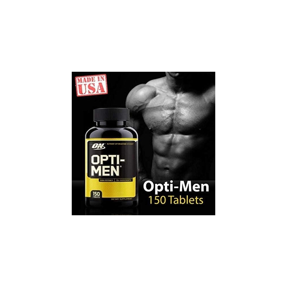Optimum Nutrition Opti-Men Suplemento Tablet 150 unidades