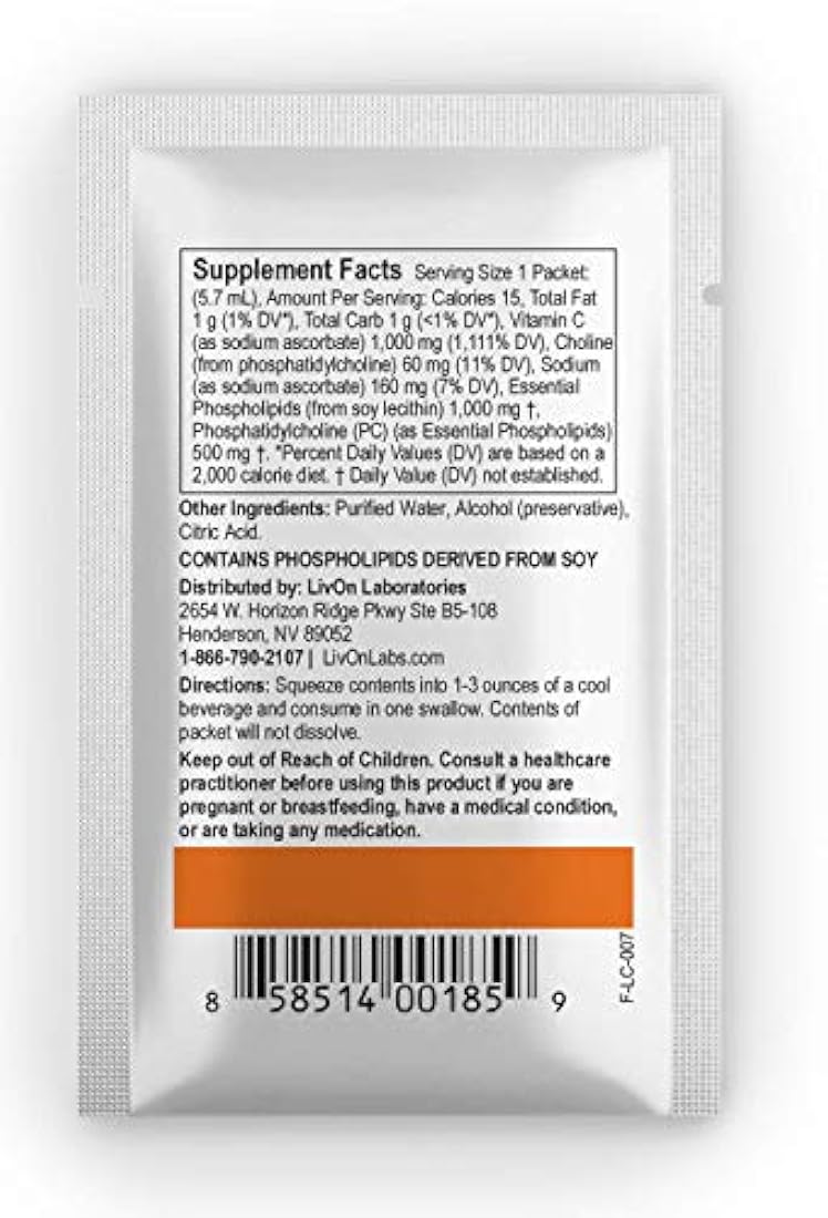 LivOn Laboratories- 1,000 mg Vitamin C