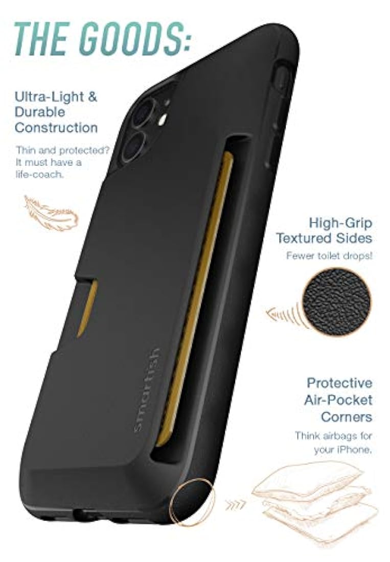 Funda tipo cartera para iPhone 11 Pro, iPhone 11