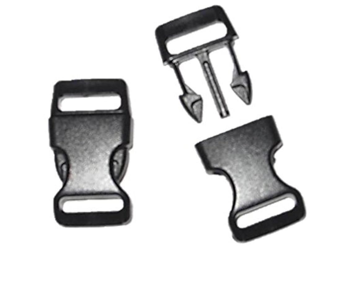 Hebillas de liberación lateral curvadas de 1/2