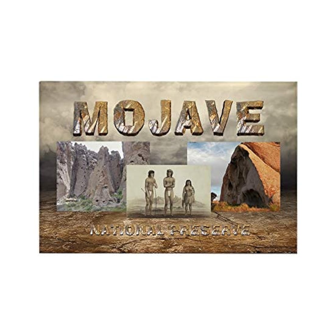 Imán de nevera, Mojave National Preserve