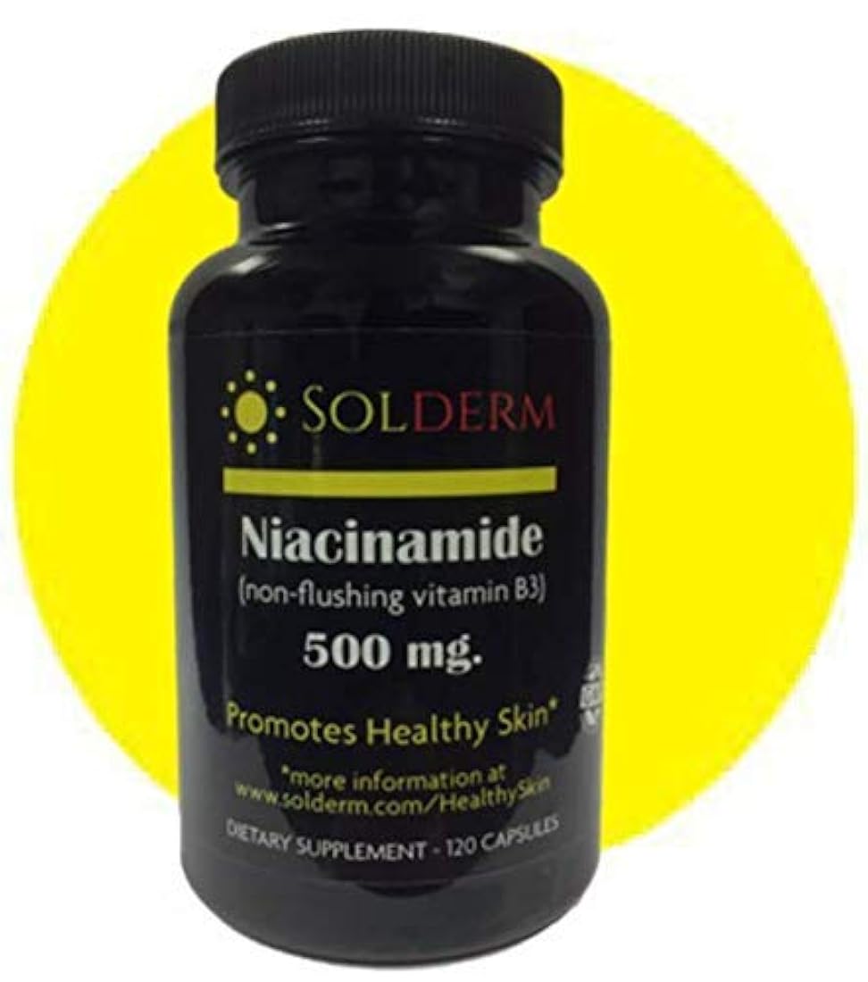 solderm niacinamide 500 mg non-flushing la vitamina B3