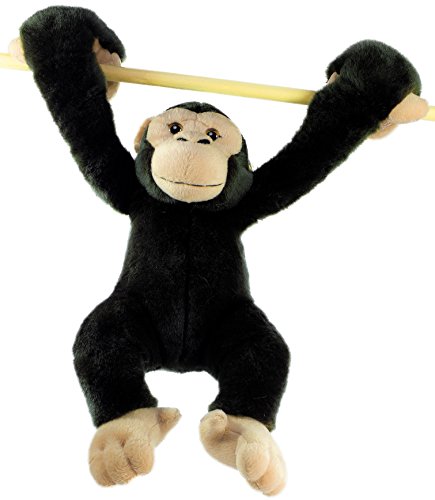 Peluche de mono con brazos colgantes extendidos de 16.0 in