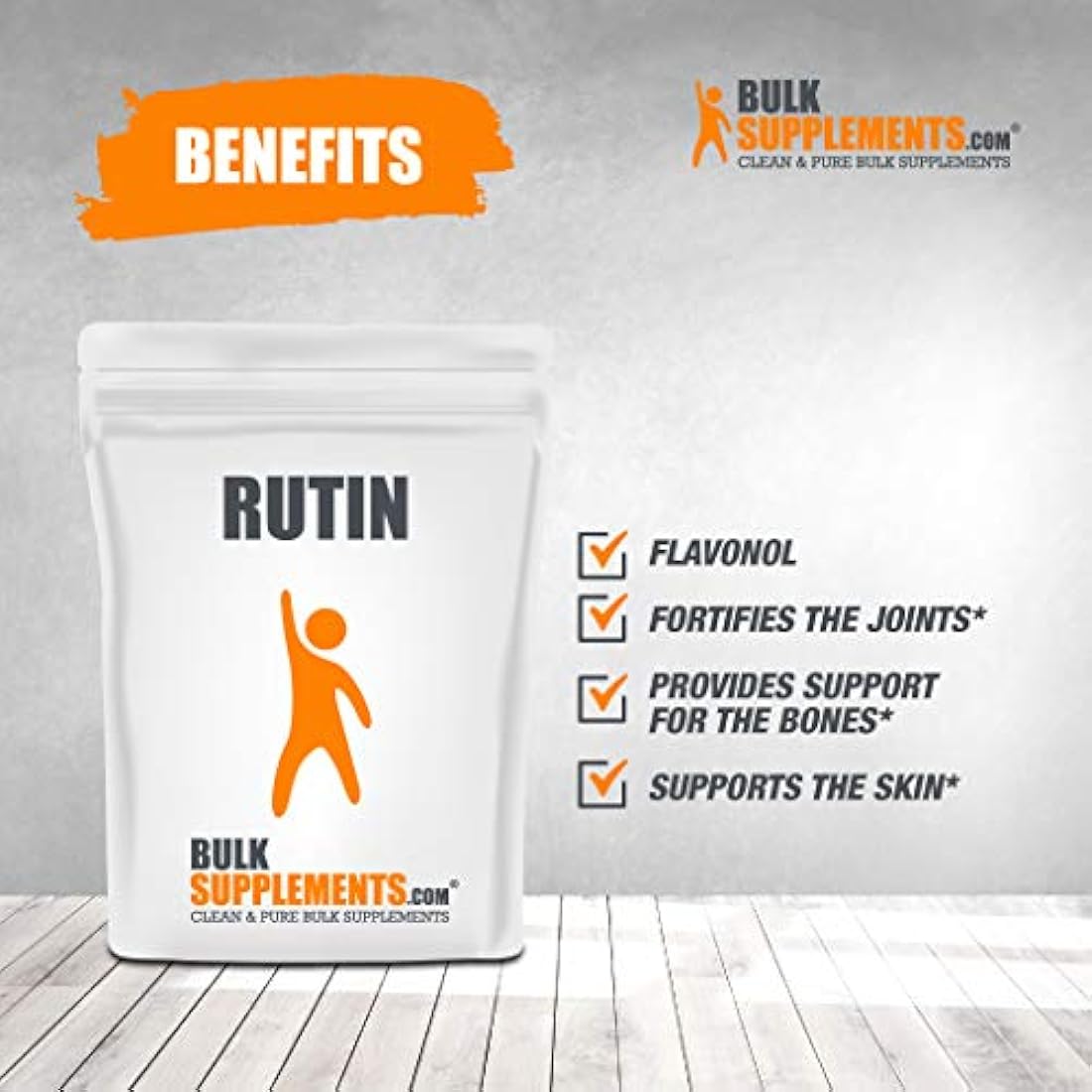 BulkSupplements Rutin en polvo, 1
