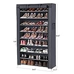 Zapatero Songmics De Diez niveles Para El Armario