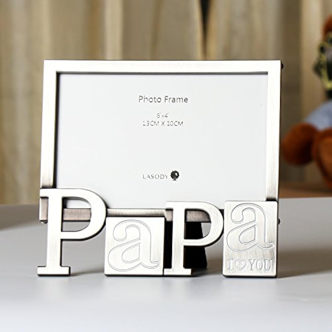 Marco de fotos de metal LASODY PAPA Te amo