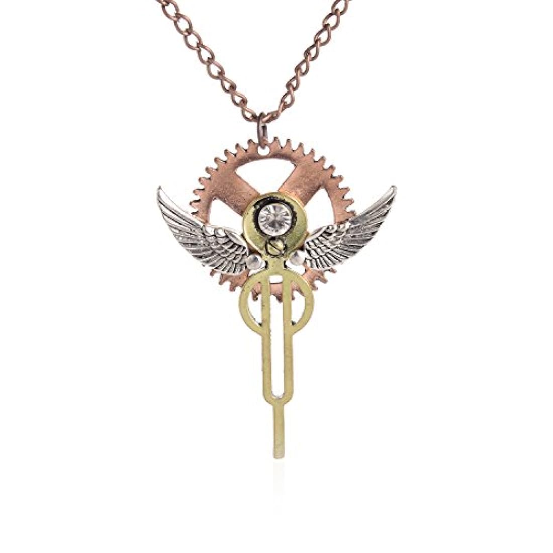 Surtido de dijes con estilo Steampunk Y&Y (ruedas, engranajes o relojes), ideal para hacer manualidades y joyas