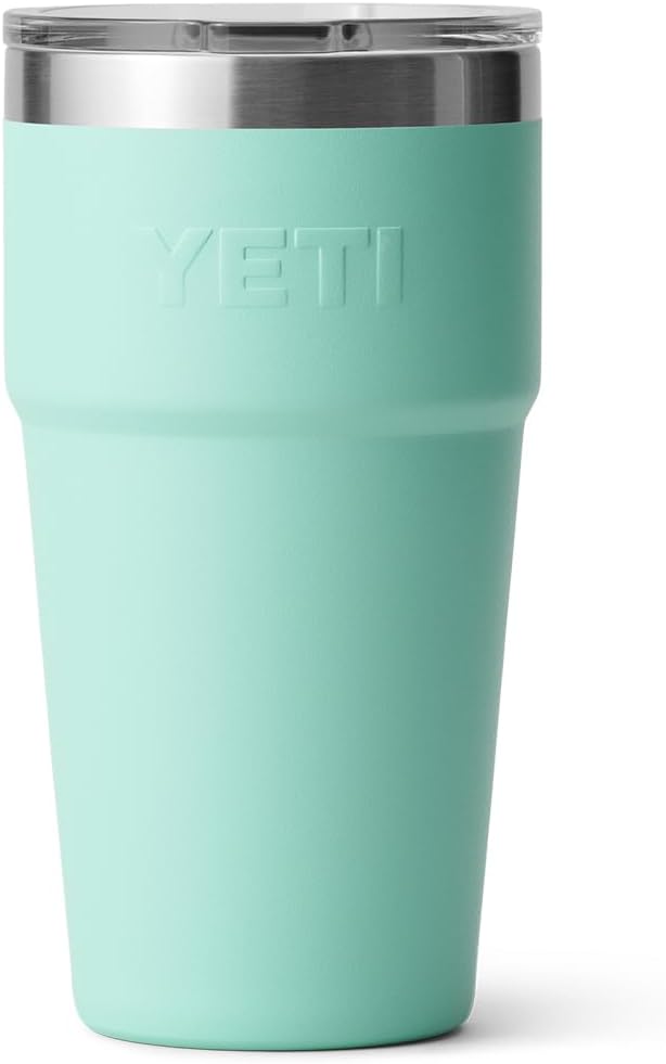 Vaso YETI Rambler 20 oz, Acero Inoxidable, Aislado, Seafoam