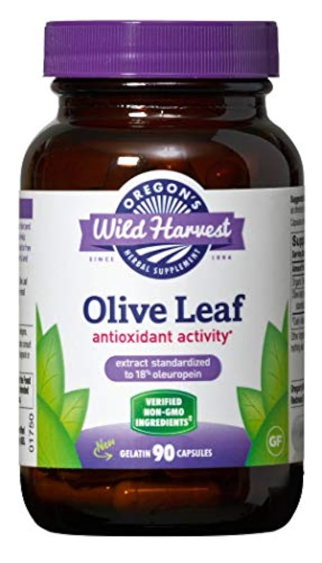 Oregon 's Wild cosecha hoja de olivo Suplemento, 90 unidades