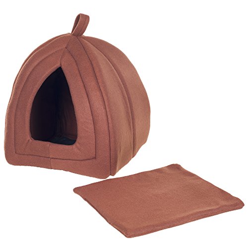 Cama de gato PETMAKER Iglú Marron