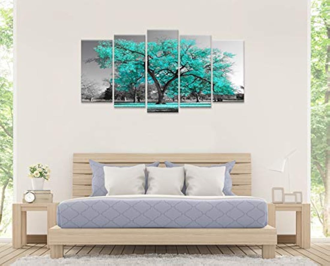 Visual Art Decor - Lienzo decorativo (5 piezas),