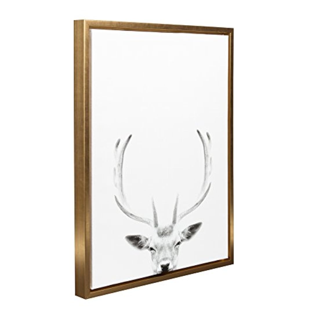 Lienzo enmarcado, diseño de ciervo