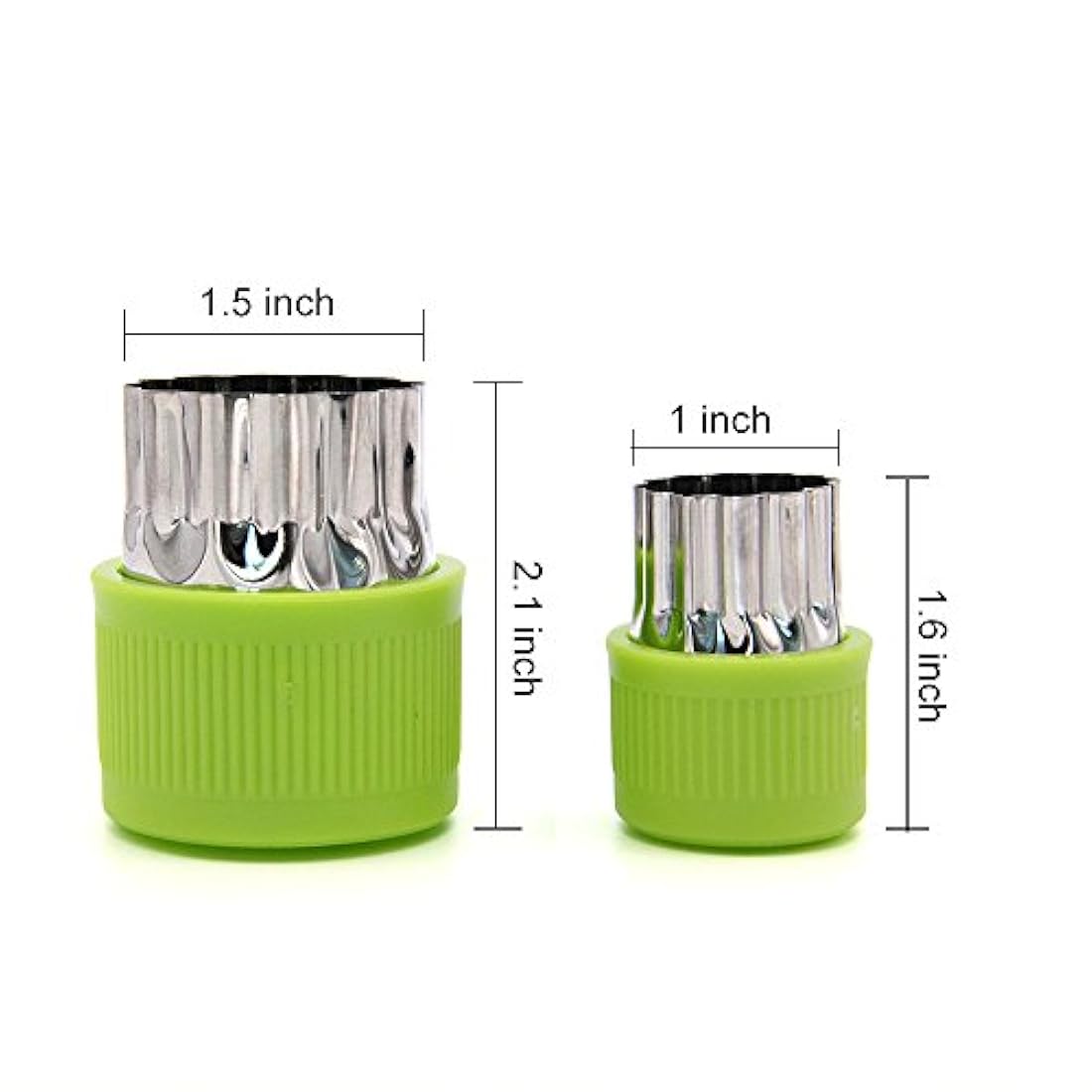 Juego de moldes para cortar verduras