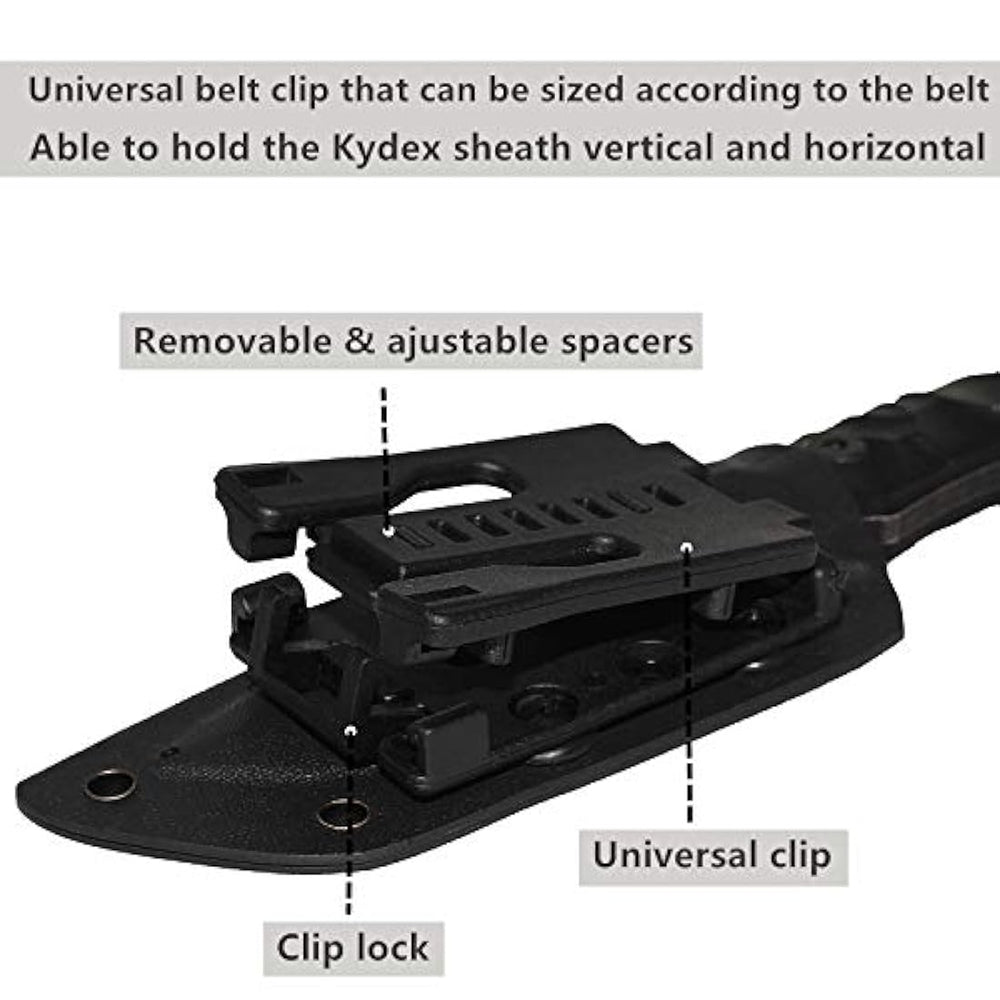 Oerla TAC DE-0014 Cuchillo fijo para uso al aire libre 420HC