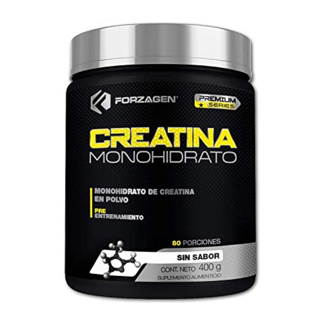 forzagen Creatine Monohydrate para Intenso muscular