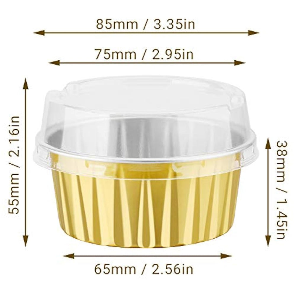 Moldes para cocina Moldes de aluminio para cocinar, 5 onzas