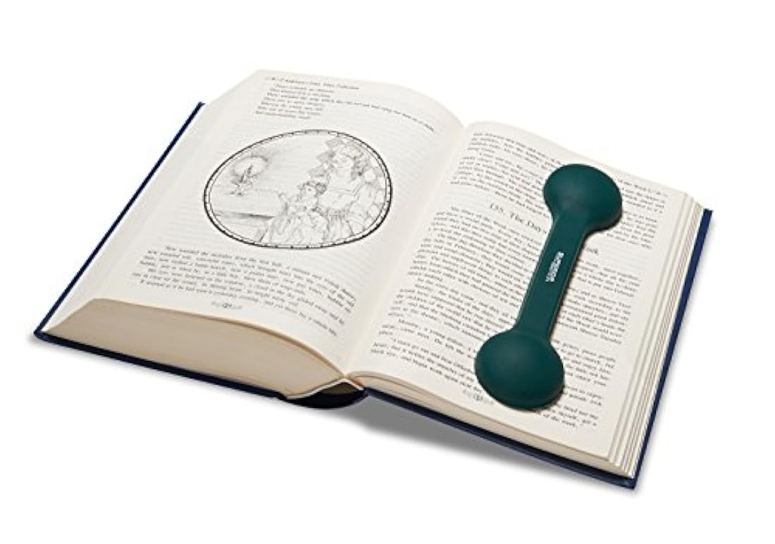 Accesorio de hule para páginas de libros