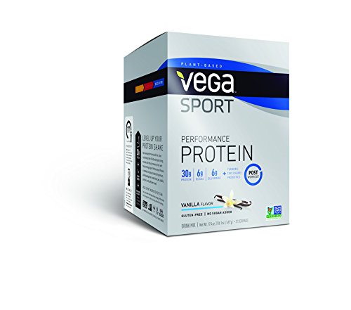 Vega Sport Protein Powder, vainilla, 1.5 oz, 12 unidades