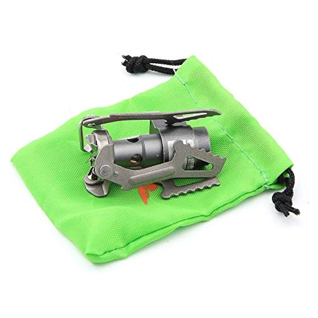 Estufa de camping ultraligera de titanio solo 0.88 oz