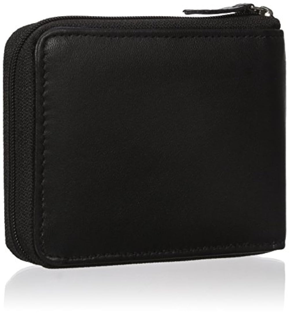 Buxton - Cartera con cremallera para hombre
